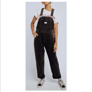 Levis Womens Vintage Black Overalls